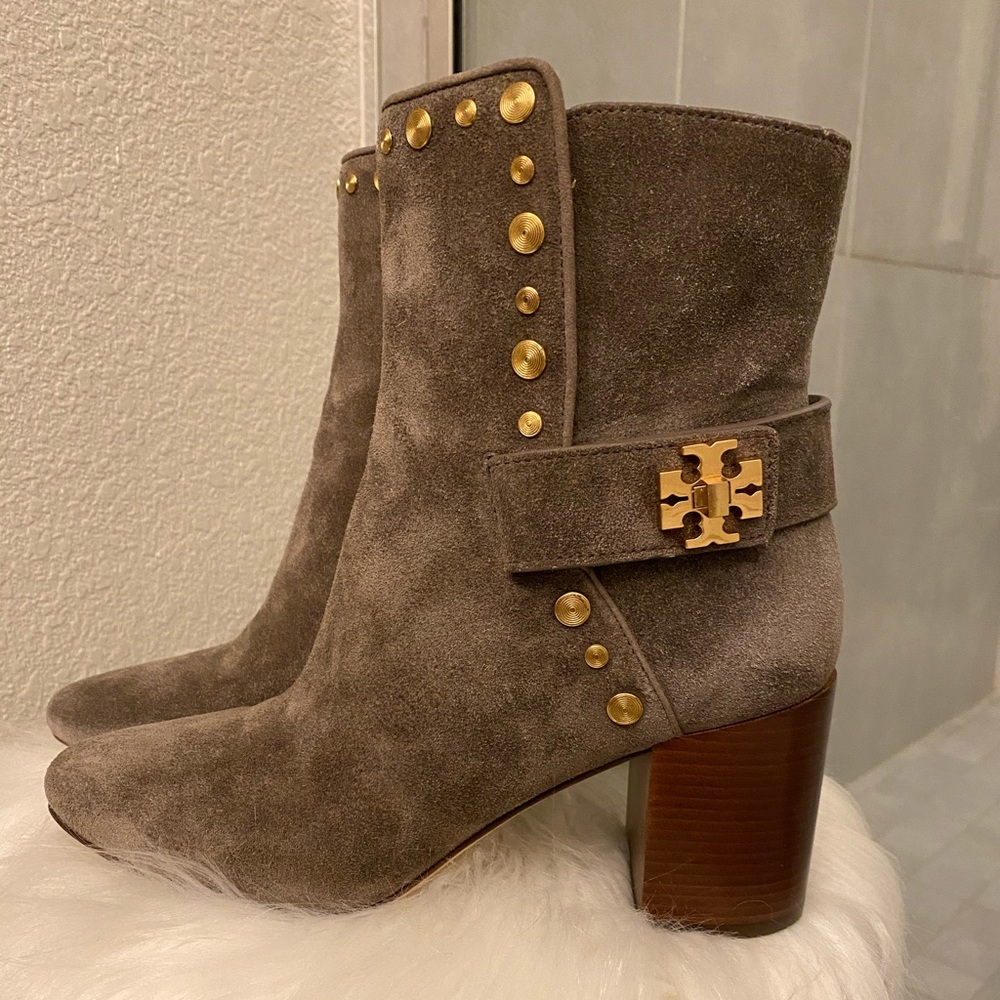 Tory Burch Kira Stud Bootie in Bisonte